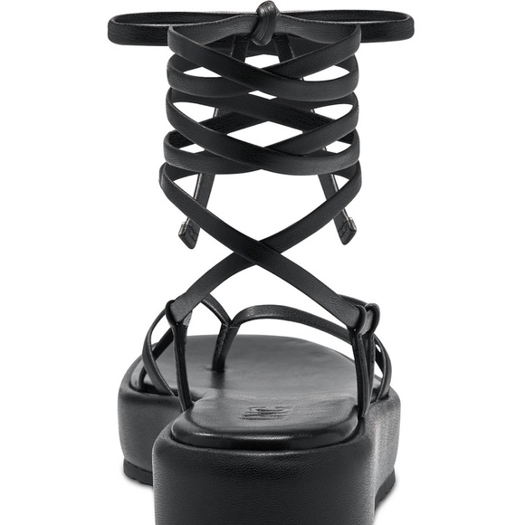 INC LACE UP SANDAL (WHITE) sz 10 - Picture 7 of 11